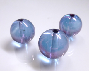 【cosmo】～コスモ～宇宙/コスモオーラ/アクアオーラ/ルナフラッシュ/厄除け コスモオーラ水晶14ｍｍ 大玉天然石ブレスレット メンズにも
